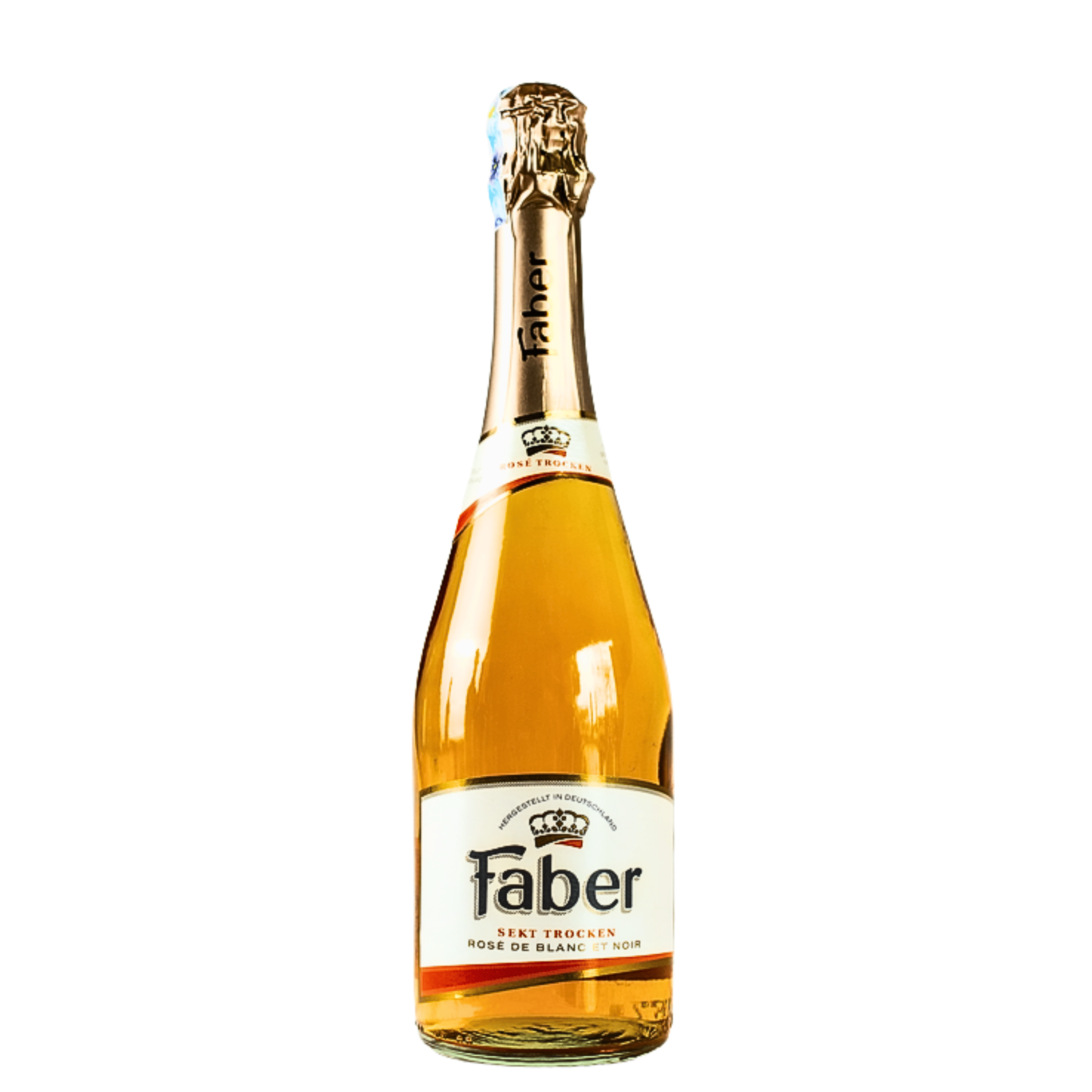 Rượu vang nổ Faber Sekt trocken Rosé trocken 11% 750ml (hồng)